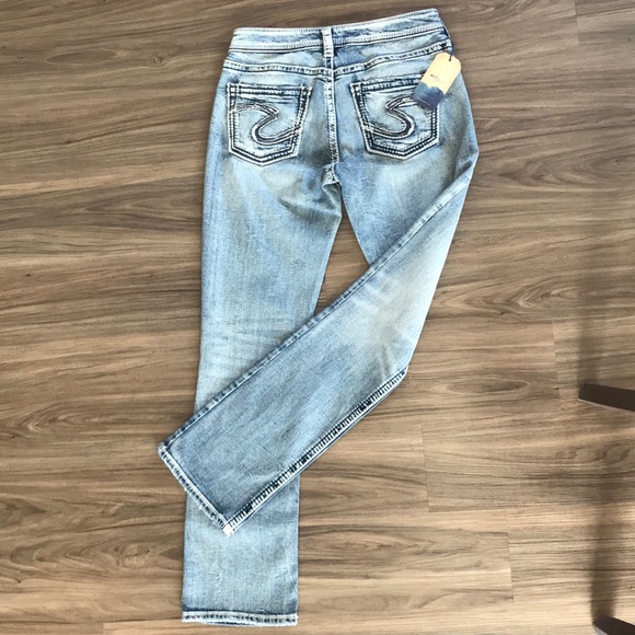 Silver Jeans Denim - Silver Suki High Rise Baby Bootcut Jeans 28/31
